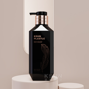 Thiết kế mới hình dạng độc đáo 500ml Pet dầu gội Lotion chai với bơm - Product Image 6