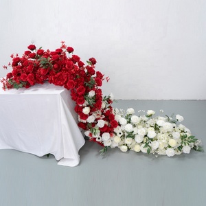Flor artificial personalizable decoración <span class=keywords><strong>de</strong></span> boda flores <span class=keywords><strong>de</strong></span> seda real <span class=keywords><strong>FONDO</strong></span> <span class=keywords><strong>DE</strong></span> FLORES ARTIFICIALES <span class=keywords><strong>corredor</strong></span> <span class=keywords><strong>de</strong></span> flores <span class=keywords><strong>de</strong></span> boda - Product Image 3