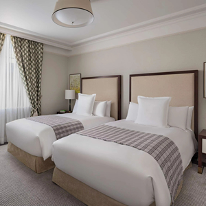 Ensemble de meubles de chambre à coucher en bois de luxe moderne pour hôtel <span class=keywords><strong>Raffles</strong></span> London, directement de l'usine, pour utilisation en appartement, écologique et durable - Product Image 1