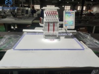 Machine à broder à tête unique 12 aiguilles, mini plateforme de broderie compacte, unité multi-aiguilles pour broderie de chaussettes et petits motifs