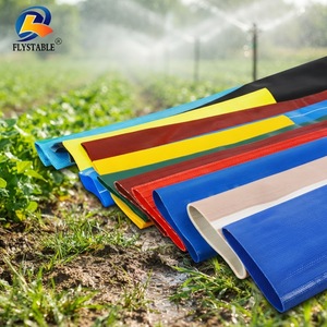 Manguera Plana de PVC de 100m o 50m o Personalizada, Suave, Duradera y Anti-UV para Riego Agrícola en América del <span class=keywords><strong>Sur</strong></span> - Product Image 1
