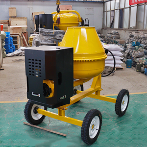 Hot <span class=keywords><strong>Selling</strong></span> Mini Betonmischer Tragbare Zement mischer Dieselmotor Betonmischer Schaufel maschine - Product Image 3