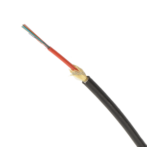 Câble à fibre optique monomode 1-12 conducteurs câble à fibre optique en fil d'aramide GYFXTY pour réseau blindé extérieur - Product Image 4