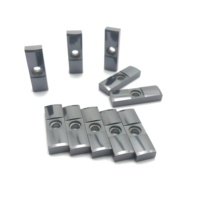 Plaquettes de guidage pour foret à trous profonds en carbure de tungstène sinterisé TC1120 GPS-07-20-120, barre de guidage droite, matériau vierge 0.6-1.2µm