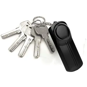 Schlüssel kette LED-Licht Mini-Ring Lichter Persönliche Sicherheits ausrüstung Selbstverteidigung Panik Alarm Taschenlampe Schlüssel bund - Product Image 4