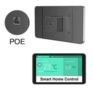 Customized tablet 5.5 inch zigbee zwave matter linux tablet wall mount rs485 rj45 smart home tablet poe android touch panel