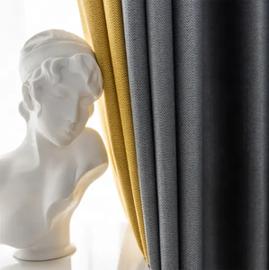 Rèm Vải Lanh Chất Lượng Cao 2023 Rèm Cửa Sổ 100% Polyester Nặng Mềm Mại Cho Phòng Khách Sang Trọng - Product Image 2