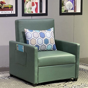 الحديثة الحد الأدنى واحدة أريكة سرير طوي وظيفة النسيج الذكية أريكة مع نائمة - Product Image 5