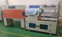 Machine d'emballage d'emballage automatique de film thermorétractable en plastique POF pour scellage de barres en L de boîtes à lunch