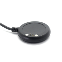 Usine en gros USB AM à 2 POGO broche sangle magnétique sans fil Smartwatch câble de charge