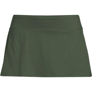 Women's Mini Swim <b>Skirt</b> <b>Elastic</b> Waist Quick Dry A-Line Woven Fabric Cover Up - Product Image 4