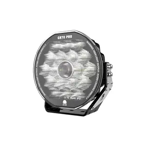 Newest led laser light super bright 7 inch 9 inch led laser diving lamp with spot light for all common off road vehicle