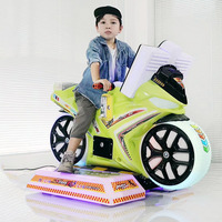 Jeux de Simulation d'voitures et moto pour enfants, aire à jouer de haute qualité, jeu de course d'arcade, pièces de monnaie