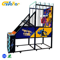 Machines de jeux de basket-ball de parc d'attractions très vendues, machines de jeux de tir à pièces, machine de basket-ball pour enfants et adultes