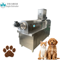 Machine d'extrusion et de formage pour aliments pour chiens/chats, de qualité alimentaire, avec fonction autonettoyante