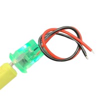 Connecteur femelle Type-C 2P à clipser, moulé par injection, étanche, transparent, pour lampe de bureau, port de charge rectangulaire