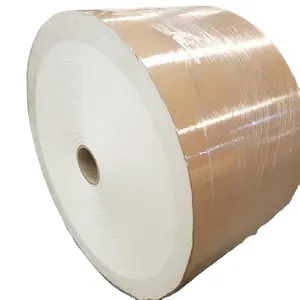 Пищевой 150 гсм-320 г/см напечатанная односторонней крафт-бумага с покрытием в рулоне для бумажных стаканчиков