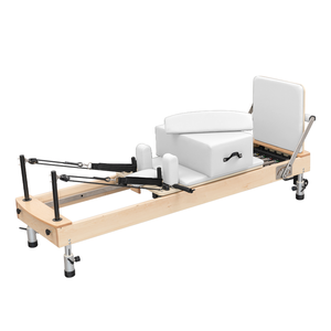 Patas de Cama Ajustables en Altura, Equipo de Pilates Reformer de Alta Calidad con Resorte, Personalizable, de Madera de Arce, para Estudio de Pilates Deon - Product Image 3
