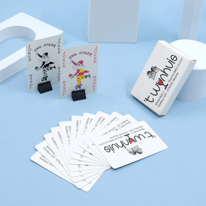 Custom Playing Cards 57x87mm Rounded Corners Coated Paper Logo Printing Educational For Card Games And <b>Entertainment</b> - Product Image 1