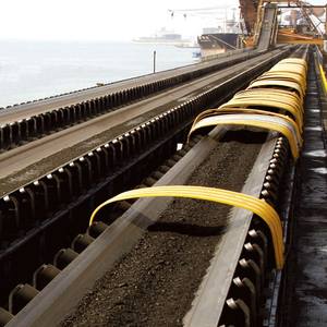 भारी शुल्क रबर कन्वेयर बेल्ट संलग्न औद्योगिक कपड़ा खनन कन्वेयर सिस्टम - Product Image 6