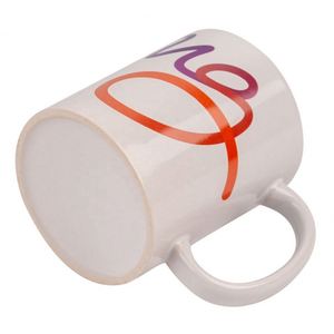 Taza de Café Promocional de 11 oz al por Mayor, Taza de Cerámica Blanca Personalizable - Product Image 3