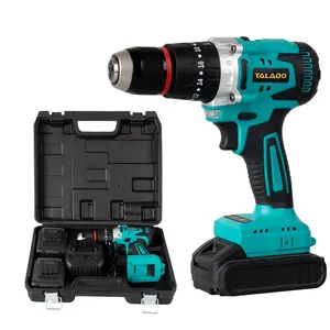 Wireless Screwdriver Drill Lithium Household Screwdriver With Impact 13mm Metal Chunk Powerful Drilling Machine Drill