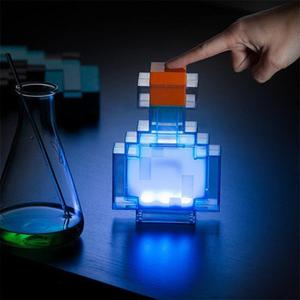 Luz de <span class=keywords><strong>botella</strong></span> de poción recargable 8 LED que cambia de color LED lámpara de poción luz de noche para decoración de habitación - Product Image 1