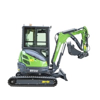 Excavator Mini Hidrolik EPA 2.5 Ton Berkualitas Tinggi, Dijual Murah dari Cina dengan Kabin Opsional, Harga Terbaik
