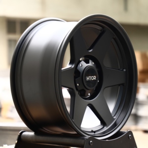 Rines HTOR de 17, 18 y 20 Pulgadas, 5x127, Forjados, Todoterreno, 5 Orificios, Negro Mate, Compatibles con Wrangler JL JK Gladiator Grand Cherokee <span class=keywords><strong>Rubicon</strong></span> - Product Image 3