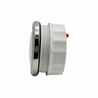 Compteur de vitesse KUS GNSS 0-120 km/h, cadran blanc, jauge de vitesse GPS 85 mm 12V 24V pour bateau, yacht, camping-car, caravane