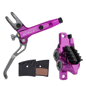 NUEVO IIIPRO E4 <span class=keywords><strong>MTB</strong></span> 4 Pistón Freno <span class=keywords><strong>de</strong></span> disco hidráulico con refrigeración Almohadillas meatales completas CNC Tech Freno <span class=keywords><strong>de</strong></span> aceite mineral para AM <span class=keywords><strong>Enduro</strong></span> E4 - Product Image 6