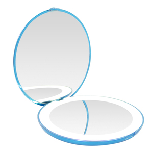 Sản Phẩm Hàng Tồn Kho MOQ RTS Thấp Bán Sỉ Từ Nhà Máy Gương Trang Điểm Phóng Đại Nhỏ Gọn Cầm Tay Có Đèn LED - Product Image 5