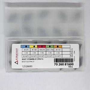 Herramientas de torneado de inserción CNC CERATIZITs CTPX715 herramientas de corte de alto rendimiento para resultados óptimos - Product Image 4