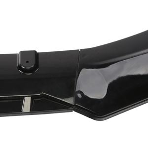 DTOUCH-parachoques delantero Universal para coche, Kit de carrocería de color negro brillante, para Sedán, Coupe, pieza Exterior, 3 uds. - Product Image 5