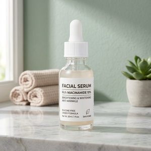 Suero Facial OEM de Alta Calidad a Precio Económico, Rico en Niacinamida y Ácido Hialurónico, Sin Silicona, Antiarrugas, Antienvejecimiento, Hidratante - Product Image 3
