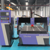 Machine de fraisage CNC ATC 1325 Haute précision avec changement d'outil automatique pour le bois, le plastique et l'aluminium Haute configuration
