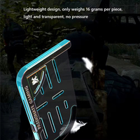 Z25 2 pièces Poignées de jeu mobiles auxiliaires en silicone souple pour tablette, accessoires de jeu pour PUBG, protection d'angle pour iPad