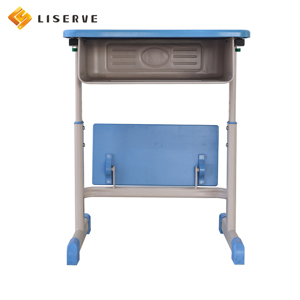 Un nouveau bureau et un fauteuil réglables en hauteur pour <span class=keywords><strong>la</strong></span> pause déjeuner des étudiants, en métal durable et moderne - Product Image 2
