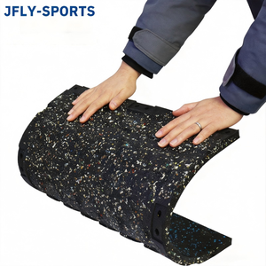 Alfombra de Goma para Gimnasio al Aire Libre Resistente a los Rayos UV, Antideslizante, Duradera, Absorbente de Impactos, Resistente a la Intemperie, para Equipos de Fitness - Product Image 1