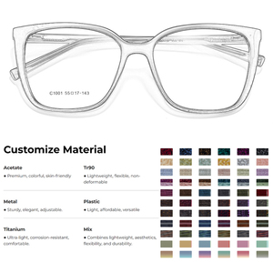 Clásico de gran tamaño magnético Clip-On Gradient TR90 anteojos bisagras de resorte lente de gafas de sol polarizadas en marco óptico - Product Image 4