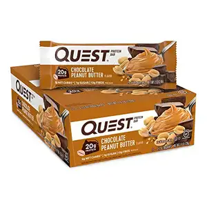 Quest Nutrition-Alto en proteínas, bajo en carbohidratos, sin gluten, Keto Friendly, 12 unidades