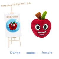 Jouets en peluche personnalisés, design réaliste haute fidélité, plantes douces, rembourrage en coton PP, OEM ODM, échantillon rapide avec logo personnalisé pour enfants et adultes