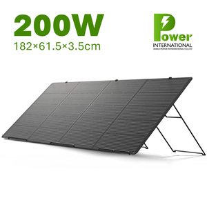 Panneaux solaires photovoltaïques monocristallins pliables portables de camping à haute efficacité bibo China Price, sortie USB 12V 200W - Product Image 3