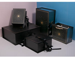 結婚式のジュエリー段ボール箱のためのバッグギフトボックス付きカスタムロゴギフト包装高級ギフトボックス - Product Image 6