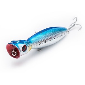 Toplure 5285 <span class=keywords><strong>leurre</strong></span> de pêche popper Topwater Fait Main De Pêche À La Traîne Appâts Spitter GT <span class=keywords><strong>Surface</strong></span> Popping Leurres durable swimbait - Product Image 1