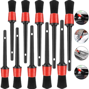 Petite brosse de détail, grande brosse de détail automobile, utilisée pour <span class=keywords><strong>le</strong></span> <span class=keywords><strong>lavage</strong></span> de voiture, ensemble de nettoyage intérieur de voiture, brosse de détail automobile, brosse pour jantes - Product Image 4