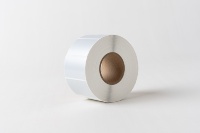 Rouleau d'étiquettes thermiques autocollantes en gros, étiquettes de transfert thermique imperméables pour imprimante à codes-barres