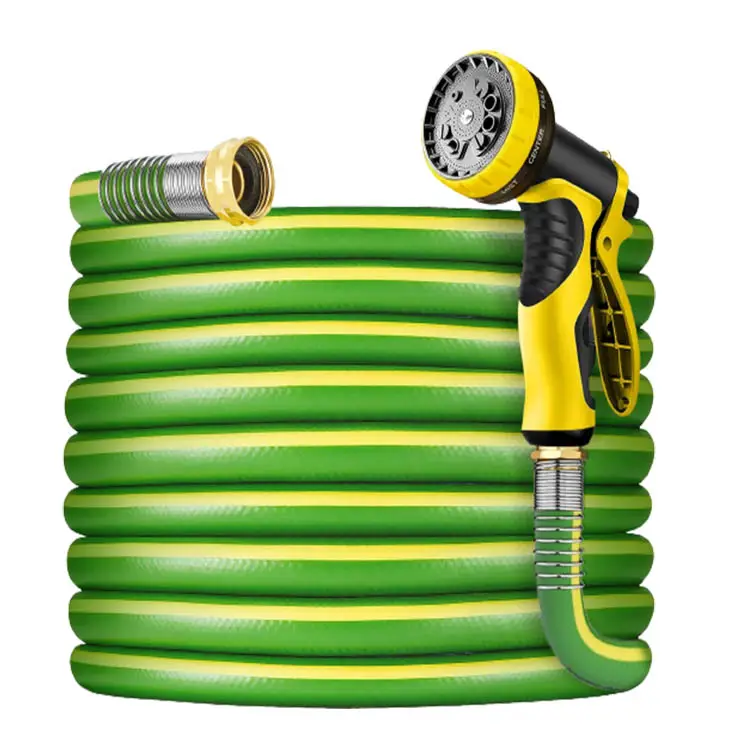 Heavy Duty Garden Hose 5/8 in x 50 ft Super Flexible Water Hose All-weathe Lightweight Burst 600 PSI