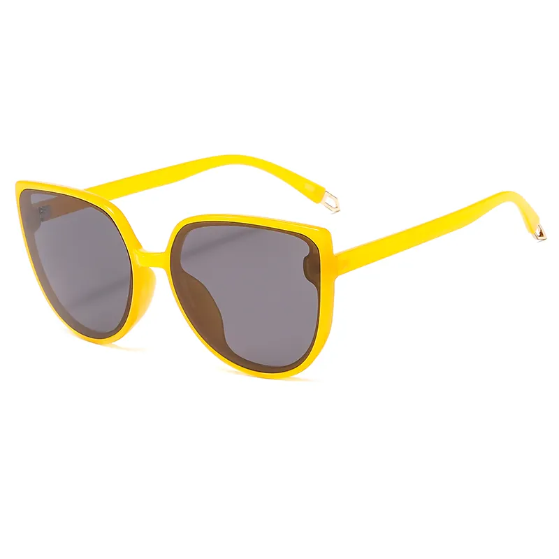 Популярные солнцезащитные очки «кошачий глаз», дешевые пластиковые очки унисекс