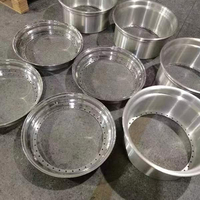 Alliage d'aluminium personnalisé 6061-T6 18 "3 pièces lèvre extérieure de roue forgée